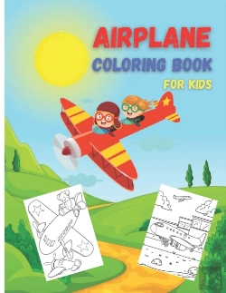 Bertrand.pt - Airplane Coloring Book For Kids