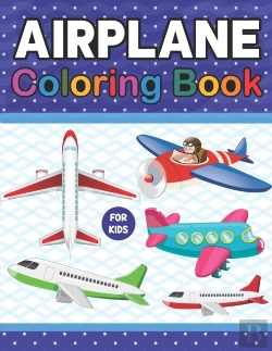 Bertrand.pt - Airplane Coloring Book For Kids