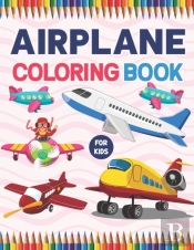 Airplane Coloring Book For Kids