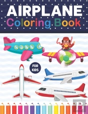 Airplane Coloring Book For Kids