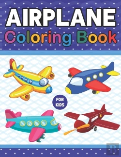 Bertrand.pt - Airplane Coloring Book For Kids