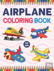 Airplane Coloring Book For Kids