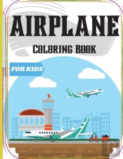 Airplane Coloring Book For Kids
