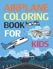 Airplane Coloring Book For Kids