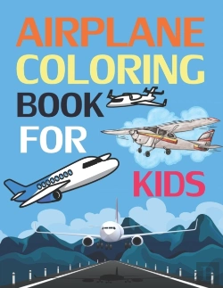 Bertrand.pt - Airplane Coloring Book For Kids