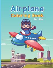 Airplane Coloring Book For Kids