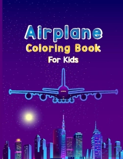 Bertrand.pt - Airplane Coloring Book For Kids