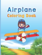 Airplane Coloring Book For Kids