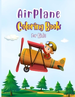 Bertrand.pt - Airplane Coloring Book For Kids