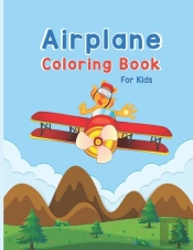 Airplane Coloring Book For Kids