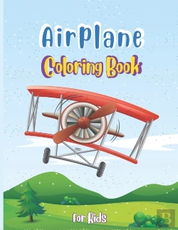 Bertrand.pt - Airplane Coloring Book For Kids
