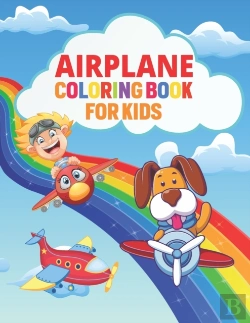 Bertrand.pt - Airplane Coloring Book For Kids