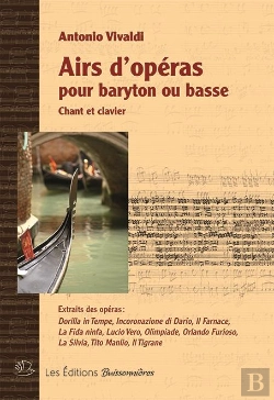 Bertrand.pt - Airs D'Opéra Pour Baryton Ou Basse ; Chant Et Clavier