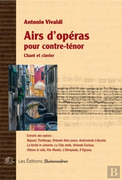 Bertrand.pt - Airs D'Opéra Pour Contre-Ténor ; Chant Et Clavier