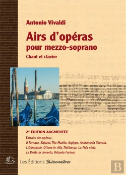 Bertrand.pt - Airs D'Opéra Pour Mezzo-Soprano ; Chant Et Clavier