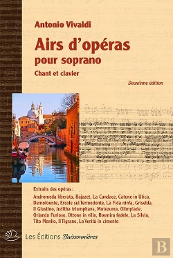 Bertrand.pt - Airs D'Opéra Pour Soprano ; Chant Et Clavier (2e Édition)