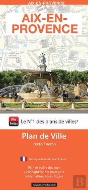 Aix-En-Provence : Plan De Ville (Édition 2024)