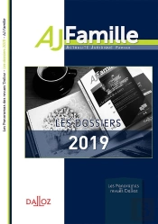 Aj Famille ; Les Dossiers De L'Année 2019