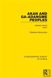 Akan And Ga-Adangme Peoples