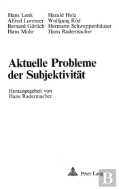 Aktuelle Probleme Der Subjektivitaet