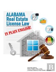 Alabama Real Estate License Law In Plain English