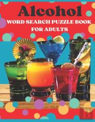 Alcohol Word Search Puzzle Book For Adults