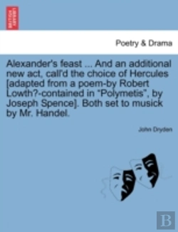 Bertrand.pt - Alexander'S Feast ... And An Additional