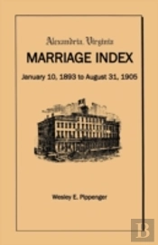 Alexandria Virginia Marriage Index, Janu