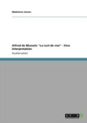 Alfred De Mussets ''La Nuit De Mai'' - Eine Interpretation