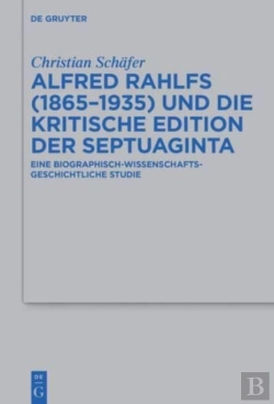 Bertrand.pt - Alfred Rahlfs  1865-1935  Und Die Kritis
