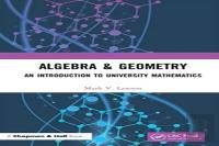Algebra & Geometry