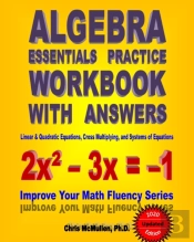Algebra Essentials Practice Workbook With Answers