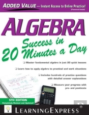 Algebra Success In 20 Minutes A Day