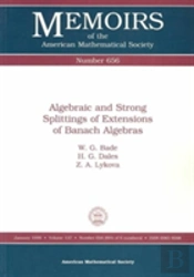Algebraic And Strong Splittings Of Extensions Of Banach Algebras