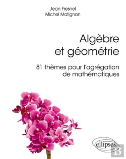 Bertrand.pt - Algèbre Et Géometrie ; 81 Thèmes Pour L'Agrégation De Mathématiques