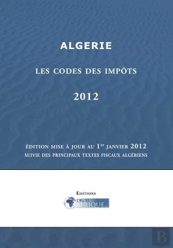 Bertrand.pt - Algerie, Codes Des Impots 2012