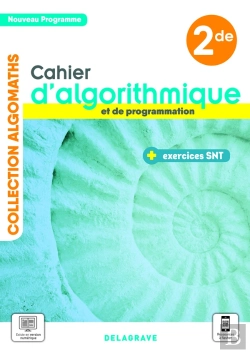 Bertrand.pt - Algomaths : Cahier D'Algorithmique Et De Programmation Avec Exercices Sciences Numériques