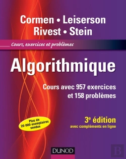 Bertrand.pt - Algorithmique ; Cours Avec 957 Exercices Et 158 Problèmes (3e Édition)