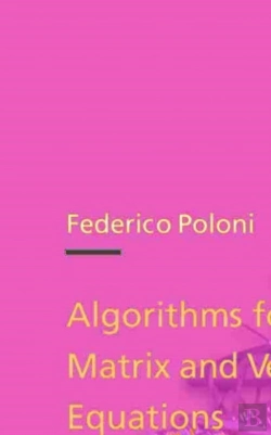 Bertrand.pt - Algorithms For Quadratic Matrix And Vector Equations