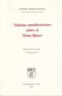 Algunas Consideraciones Sobre El ''Alma Mater''.