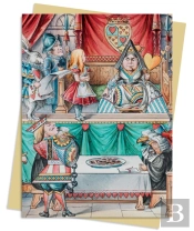 Alice And The Queen Of Hearts Greeting Card Pack