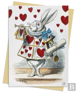 Bertrand.pt - Alice'S Adventures In Wonderland: White Rabbit Greeting Card Pack