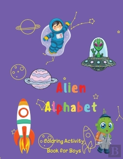 Bertrand.pt - Alien Alphabet Coloring Activity Book For Boys