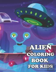 Alien Coloring Book For Kids