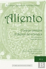 Aliento N 2 - Corpus Anciens Et Bases De Donnees