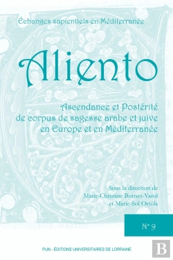 Bertrand.pt - Aliento N°9 - Ascendance Et Postérité De Corpus De Sagesse Arabe Et Juive En Europe Et En Méditerranée