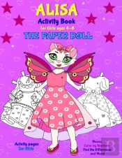 Alisa Activity Book For Girls Ages 4-8 T