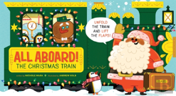 All Aboard! The Christmas Train (An Abrams Extend-A-Book)