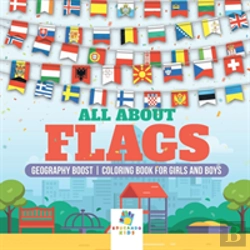 Bertrand.pt - All About Flags Geography Boost Coloring Book For Girls And Boys
