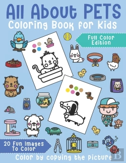 Bertrand.pt - All About Pets Coloring Book For Kids